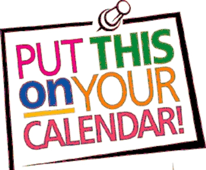 put this on your calendar